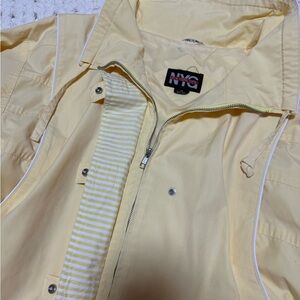 Vintage New York Girl Jacket with Striped Lining